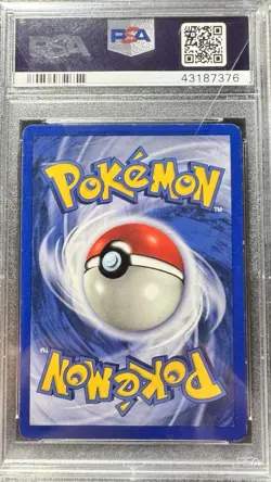 1999 POKEMON GAME SHADOWLESS #6 GYARADOS-HOLO PSA 7 - Image 2