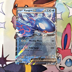Pokemon Kyogre ex 178 SV Scarlet & Violet Promo Card Holo EX English - Image 1