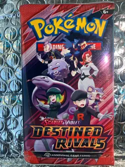 HEAVY PACK Pokemon Destined Rivals Booster Card Pack Scarlet & Violet - Image 1