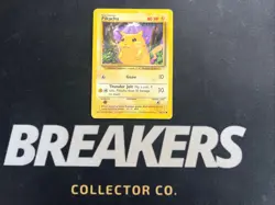 Pikachu E3 Gold Stamp Promo Pokemon Card DMG - Image 1