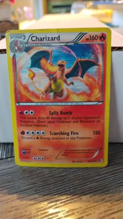 CHARIZARD Boundaries Crossed POKEMON Holo 2012 Trading Card 20/149 - Image 1
