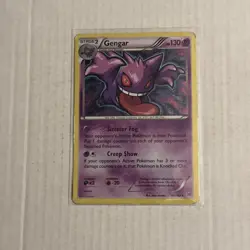 Pokemon Gengar Holo Rare TCG Card XY Breakthrough 60/162 Damaged. Pk002619 - Image 1