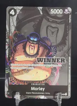 Morley Winner Pack 2026 Vol. 1 One Piece Promo Card OP12-093 - Image 1