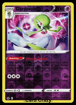 Gardevoir 061/198 Reverse Holo - SWSH06: Chilling Reign Pokemon Card (NM) - Image 1