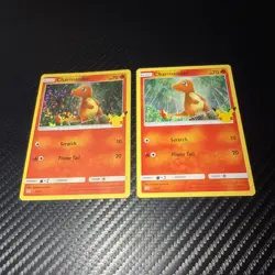 Pokemon Charmander 009/025 McDonalds 25th Anniversary Promo HOLO & NONHOLO Card - Image 1