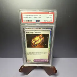 Pokemon 2023 Trading Card Game Classic Scorching Charcoal 026/034 Holo PSA 10 - Image 1