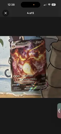 Charizard Pokemon TCG Holo Promo Lot - V/VMAX/VSTAR - 3 Cards - English - Image 3