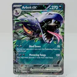 Arbok EX 024/165 - Scarlet & Violet 151 - Pokemon TCG Card - NM/M - Image 1