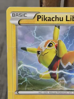 Pikachu Libre 14/30 Non-Holo XY Trainer Kit 2016 Pokemon Card Damaged - Image 2