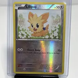 Nintendo Pokemon TCG Lillipup BW52 Promo Holo English 50 HP Basic Card - Image 1