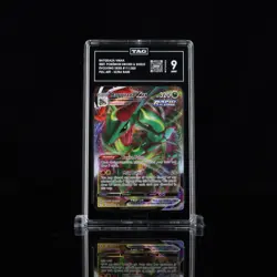 Pokemon TCG Rayquaza VMAX Holo Ultra Rare Card Evolving Skies 111/203 - Image 1