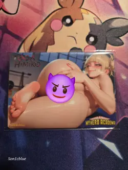 Himiko Toga My Hero Academia Custom Glow Waifu Card Feet Fan Art 13 - Image 1