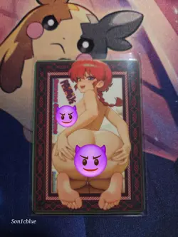 Ranma Saotome Ranma ½ Custom Glow Waifu Card Feet Fan Art 2 - Image 1