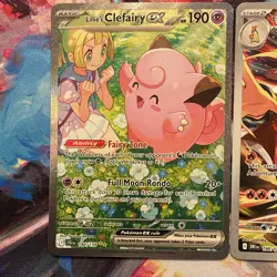 Pokemon TCG 4 Card Lot. Lillies Clefairy SIR, Ethans Typhlosion, OricorioPromoX2 - Image 2