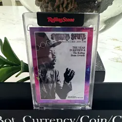 Rolling Stone 2025 Jimi Hendrix Keepsake Edition Card #200 Serial #/10 - Image 1