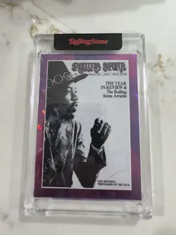 Rolling Stone 2025 Jimi Hendrix Keepsake Edition Card #200 Serial #/10 - Image 2