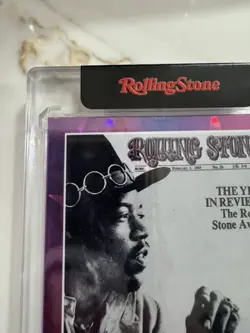 Rolling Stone 2025 Jimi Hendrix Keepsake Edition Card #200 Serial #/10 - Image 3