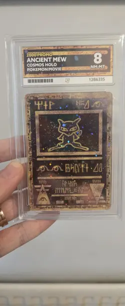 Ancient Mew - Promo - Cosmos Holo - Pokemon Movie 2000 Ace 8 swirl 🌀 - Image 1
