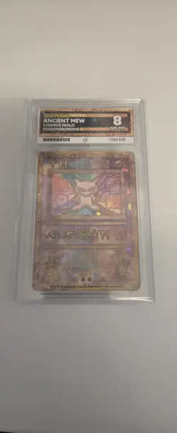 Ancient Mew - Promo - Cosmos Holo - Pokemon Movie 2000 Ace 8 swirl 🌀 - Image 3