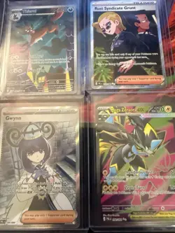 POKEMON PITCH BLACK CARD LOT (SIR IR FULL ARTS) NM/M - Image 5
