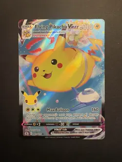 Flying Pikachu VMAX 007/025 Holo Rare VMAX Celebrations EXC - Image 1