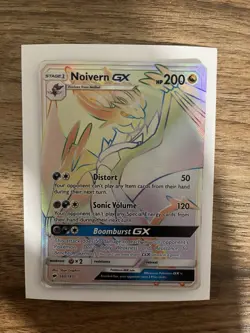 Noivern GX 160/147 MP Burning Shadows Secret Rare Full Art Holo Eng - Image 4
