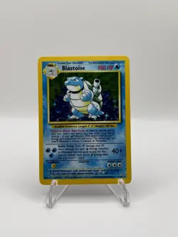 1999 Pokemon Base Set Unlimited Blastoise Holo 2/102 WOTC Vintage Rare NM/LP 🌊 - Image 1