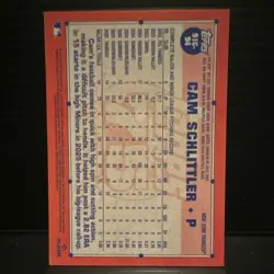 Topps Chrome 2026 Cam Schlittler RC #91C-94 New York Yankees Card Mojo Refractor - Image 2