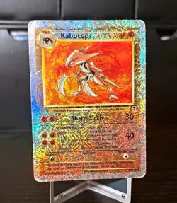 Pokemon Kabutops 27/110 Legendary Collection Reverse Holo Rare English Damaged - Image 1
