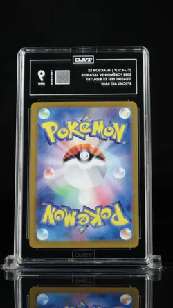 Glaceon ex SAR 206/187 SV8a Terastal Fest ex 2024 Pokemon Card Japanese TAG 9 - Image 3