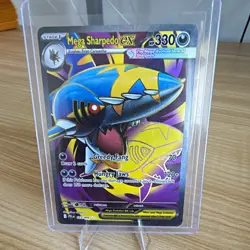 The Pokemon Company Mega Sharpedo EX 113/094 Me02 UR Full Art Holo EN 330 - Image 1