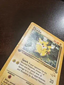 Pikachu [W Stamped] 60/64 Pokemon TCG WoTC Promo DMG - Image 2
