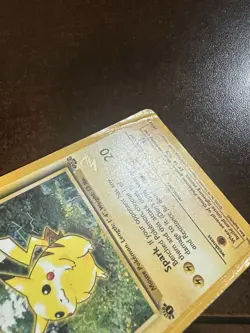 Pikachu [W Stamped] 60/64 Pokemon TCG WoTC Promo DMG - Image 4