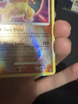 Pokemon Reverse Holo Charizard Lv.55 Holo Card 2007 Diamond & Pearl 3/132 DMG - Image 3