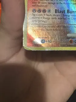 Pokemon Reverse Holo Charizard Lv.55 Holo Card 2007 Diamond & Pearl 3/132 DMG - Image 4