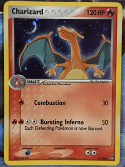 Pokemon - Charizard 6/108 - Power Keepers Holo Rare - DMG - Image 1