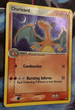 Pokemon - Charizard 6/108 - Power Keepers Holo Rare - DMG - Image 2