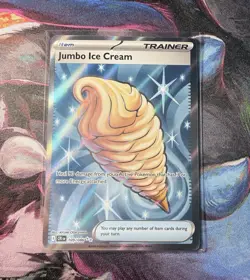 Pokemon TCG Jumbo Ice Cream 109/086 CRIEN Holo Trainer Item ENG 2026 - Image 1