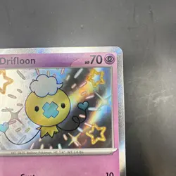 Drifloon 155/091 Shiny Rare Paldean Fates Pokemon Holo Near Mint - Image 3