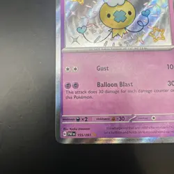 Drifloon 155/091 Shiny Rare Paldean Fates Pokemon Holo Near Mint - Image 4