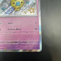 Drifloon 155/091 Shiny Rare Paldean Fates Pokemon Holo Near Mint - Image 5