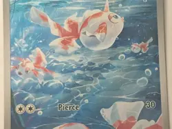 Pokemon TCG Goldeen 087/084 Me05: Pitch Black Illustration Rare Holo - Image 3