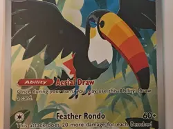 Pokemon TCG Toucannon 094/084 Pitch Black Full Illustration Rare Holo - Image 3