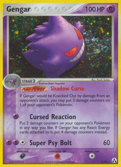 Pokemon - Gengar 5/92 Legend Maker - Holo Rare - DMG - Image 4