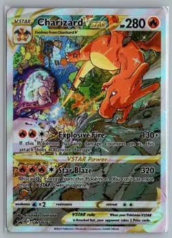 Charizard VSTAR SWSH262 Holo Promo Sword & Shield Promo Pokemon Near Mint - Image 1