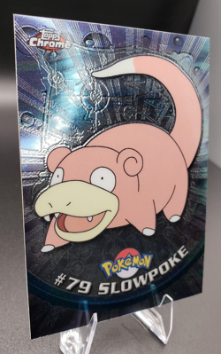 2000 Topps Chrome Series 2 - Pokemon Slowpoke #79 - Image 2