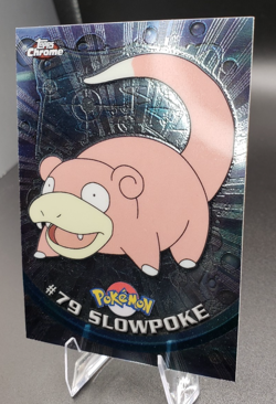 2000 Topps Chrome Series 2 - Pokemon Slowpoke #79 - Image 3