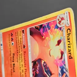 Pokemon x1 Charizard 3/70 Holo Rare - DMG Damaged - Image 3