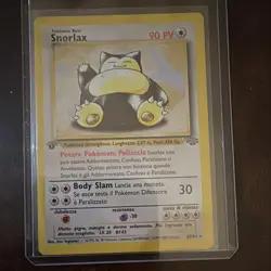Wizards of the Coast Pokemon TCG Snorlax 27/64 Jungle Rare 1st Ed Italian - Image 1