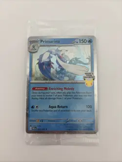 Pokemon TCG Pitch Black Primarina Release Promo 020/084 SEALED - Image 1